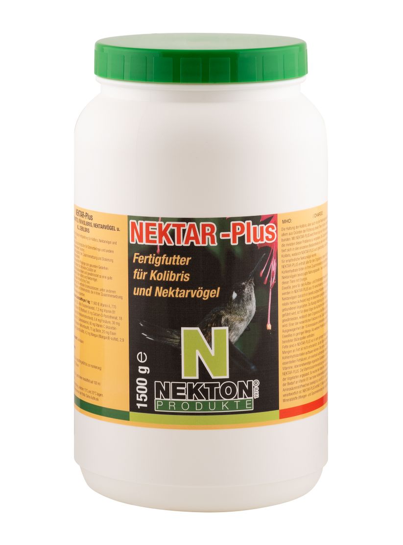NEKTON-Nektar-Plus полноценный корм для нектарниц и бабочек, колибри